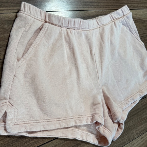 Aerie Fleece of Mind Shorts | Size L | Light Pink - Picture 3 of 6